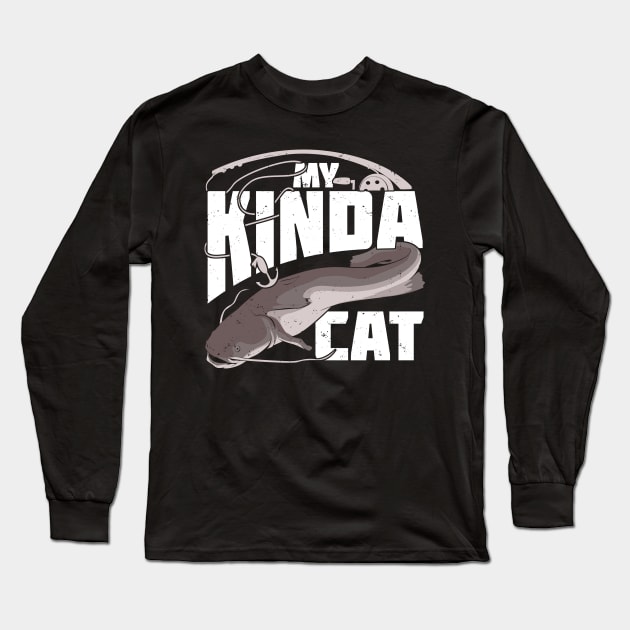 Catfish Fishing Fisherman Gift Long Sleeve T-Shirt by Dolde08